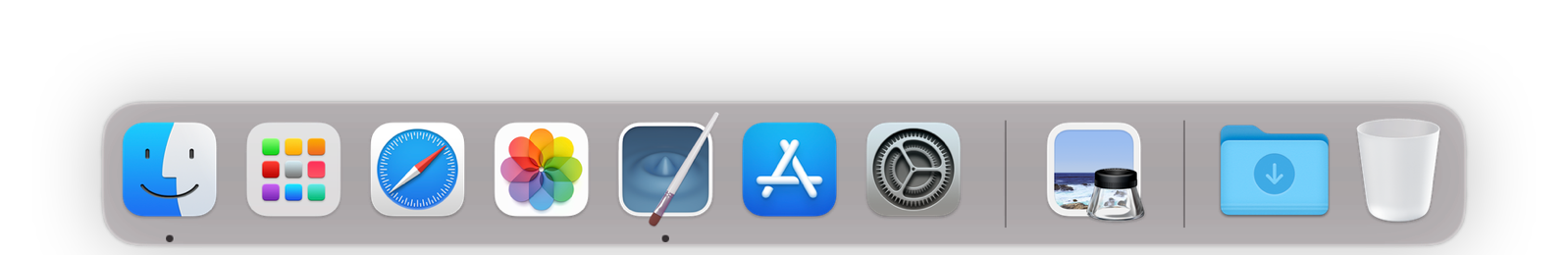 macOS Dock with the Diffraction application shown running.